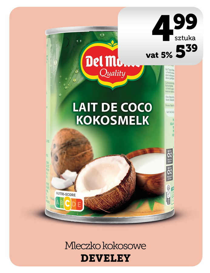DEL MONTE Mleczko kokosowe 400ml